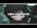 own paradise - lxaes『edit audio』