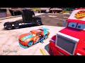 GTA V SPIDERMAN 2, Cars 3 Crazy Monster Truck McQueen - Epic New Stunt Race For Car Racing Challenge
