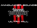Unreal Tournament - Announcer Sounds (High Quality)