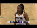 Last minute of Indiana Fever vs Los Angeles Sparks