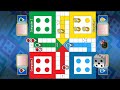 Ludo game in 4 players match | Ludo king 4 players match | Ludo king new update