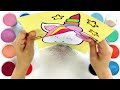 Cute unicorn sand painting for kids and toddlers || ABCD rhymes song for kids and toddlers