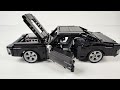 I Built Dom Toretto's Dodge Charger From NOT LEGO Technic! (Start-Up & Burnout)
