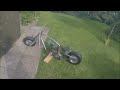 homemade mini bike chopper bobber pt. 1 (GoPro)