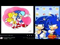 Sonic and Sonica VS DeviantArt - KISSING FEMALE SONIC? (FT Tails)