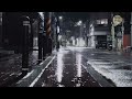 Rain Sounds for Sleeping, Fall Asleep Fast with Heavy Rain on Quiet Road at Night | White Noise