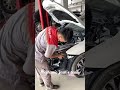 Nissan Lannia | Process of car restoration. (front crashed)