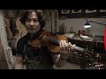 Process of Making a Violin. Amazing Korean Luthier