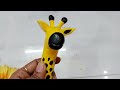 Giraffe from plastic bottle || scooter from  broken or old  cup #plasticbottlecraft #diy #viralvideo