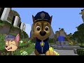 APARECE FURIA DE INTENSAMENTE EN LA CASA DE PAW PATROL EN MINECRAFT 😡