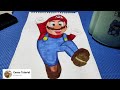 How to Draw mario bros and coloring  #howtodraw #drawing #mariobros #marioparty