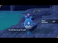 Are you suppose to be in water? Pokemon Scarlet and Violet