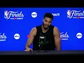 Jayson Tatum: You Guys Will Say We PLAYED NO ONE if We Win | NBA Finals Practice