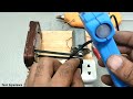 How to turn Microwave Copper Coil into a 220V Most Powerful Generator Using New Method..
