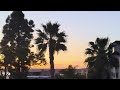 San Diego Airport UPS Plane landing at sunset