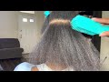 How To Properly Blow Dry 4c Hair Without Causing Damage\Breakage Straight