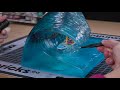 Minibricks: GREAT WHITE SHARK SWIMS VERY CLOSE TO A SURFER / Elegoo 3D Printer