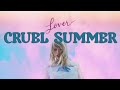 1 Hour - Taylor Swift - Cruel Summer (Chorus Best Part 1 Hour Loop) [Viral TikTok Song]