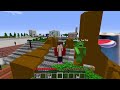 Pepsi Flood vs. Mikey & JJ Doomsday GLASS Bunker - Minecraft (Maizen)