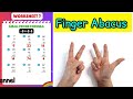 Abacus Level 1 | Finger Abacus Level 1 Small Friend Formula -3=+2-5 practice Worksheet | ABC Tube TV