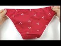 💗 You're not Seamstresses but you can sew underwear easily | Sewing Tips and Tricks