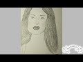 Simple & Easy beautiful girl face drawing tutorial for beginners|easy girl face drawing tutorial👩‍🦰