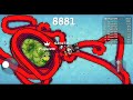 Snake io 🐍 Red Crewmate Vs Goblin King Skin 🐍 The Map Epic Snakeio Gameplay