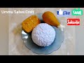 DIY felt food||tutorial makanan flanel - cara membuat nasi, tempe dan ayam goreng dari kain flanel