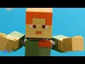 I Try To Survival On Raft In Lego Minecraft Hardmode