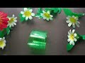 How to Make White Flowers with plastic bottle | Very Easy Flower Making with Bottle