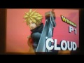 Super Smash Bros 3DS 8th Cloud Strife Gameplay - Dec 20, 2015