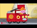Good Morning Song | Wheels on the Bus + More Nursery Rhymes & Kids Songs | @piggyandfriend