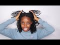 MY MINI TWIST ROUTINE ON STRETCHED NATURAL HAIR (type 4)✨