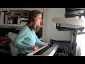 Rachel Flowers - Best Satriani cover on keyboard - Flying in a blue dream