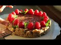 Slow Living in Northern Europe | No-Bake Lime-Avocado Cake & Vegan Chocolate Tart | Summer Garden
