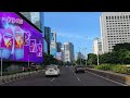 You WON'T Believe This is JAKARTA 🇮🇩 | Driving Tour from Casablanca to Sudirman in 4k