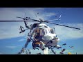 Survivable Midair Collisions, Helicopter Crashes & Air vs Ground Combat #3 | Besiege