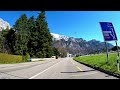 DRIVING IN SWISS  ( FLUMS ) ONE OF  THE MOST  BEAUTIFUL CITY IN SWITZERLAND -