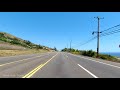 [4K] Scenic Drive: Point Mugu - Malibu - Santa Monica via Pacific Coast Highway / California 1 South