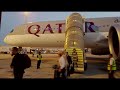 Qatar Airways A350 Business Class ✈ Adelaide to Doha QR915