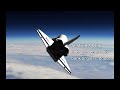 KSP - Space Shuttle OPS3 entry and landing kOS program