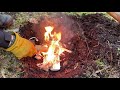 3 Days ALONE - Build BUSHCRAFT Permanent CAMP | WATER from SPHAGNUM & Nettle Soup