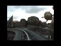 Rocket Rods Front Seat POV Disneyland Complete Ride-Through California Defunct Attraction