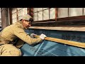 地震・台風どんと来い‼Japaneseオヤジ大工達のプロフェッショナル映像。まだまだ若いもんには負けられん！【築60年・瓦屋根の修復】遂に完成！