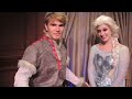 Kristoff meets Anna and Elsa- dancing with Elsa, talking trolls and memories with Anna