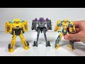 Transformers Rise of the Beasts Flex Changers! One Step Bumblebee, Nightbird, and Cheetor!