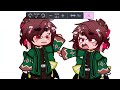 ☆: { KNY } ☁️: How to make Tanjiro Kamado In Gacha club . || 2/??? || Zuki! . 💚