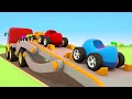 Helper cars full episodes cartoons for kids. Street vehicles & car transporter. Racing cars for kids