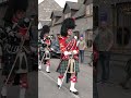 Scotland the Brave as Drum Major Esson leads the Pipe Bands to Tomintoul Highland Games #shorts