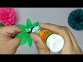 Paper flower || Easy Paper Flower || kagojer ful  || Paper Flower Making Tutorial  || কাগজের ফুল